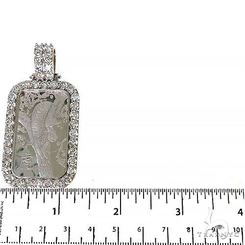 1 Oz Lab Diamond Platinum Tiger Bar 68083 - Image 5