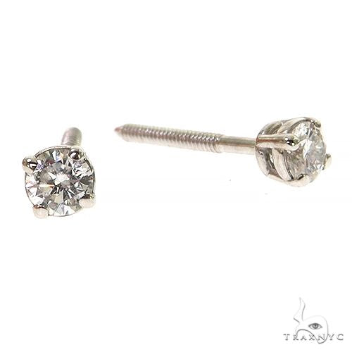 10 Pointer Diamond Stud Earrings (Lab) 68467 - Image 2