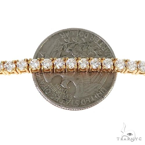 14K Gold tennis chain, 3.5 mm, photo 5 of 6
