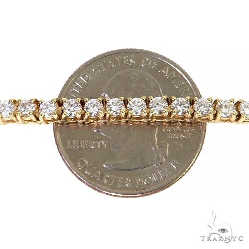 14K Gold tennis chain, 3.5 mm, photo 5 of 6