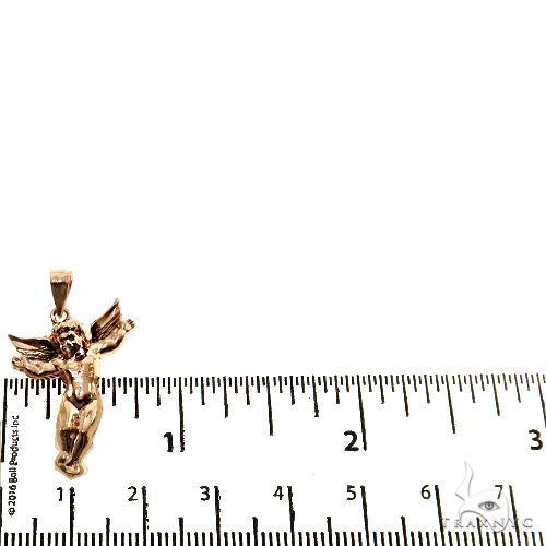 10K Gold Angel Charm Pendant, photo 5 of 6