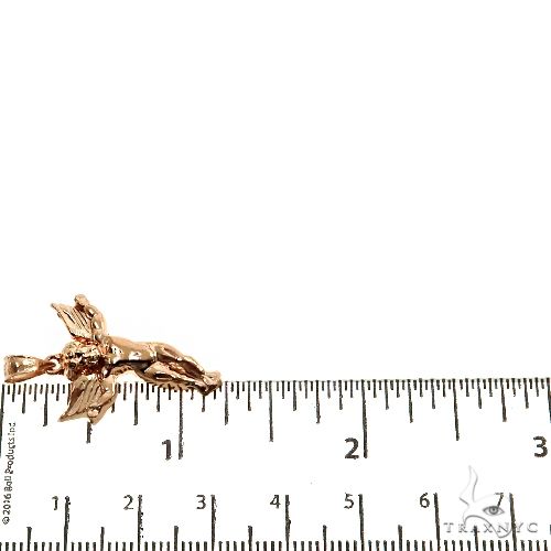 10K Gold Angel Charm Pendant, photo 6 of 6