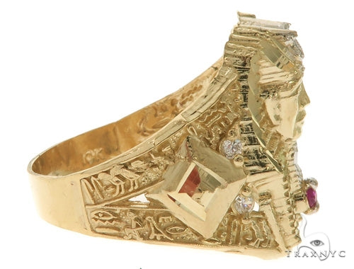10K Gold Pharaoh Ring, photo 3 of 6