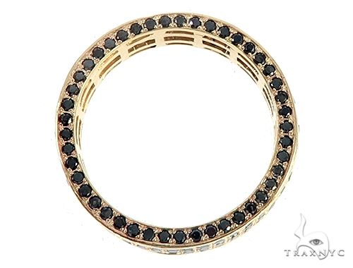 10K Yellow Gold Diamond Wedding Band, photo 7 of 8