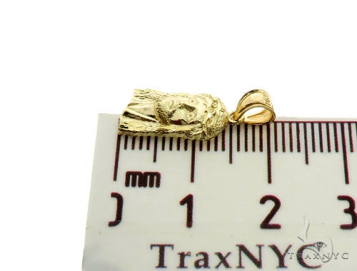 10K Gold Small Jesus Pendant XXS, photo 5 of 6