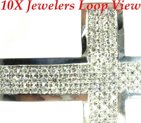 3 Row Cross Crucifix 11183 - Image 3