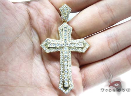 14K Gold Roman Cross, photo 5 of 7