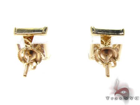 14K Yellow Gold Superior Earrings, photo 5 of 6