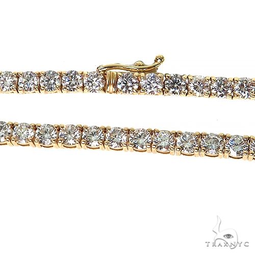 14K Gold tennis chain, 3.4 mm, photo 5 of 5