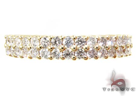 YG Two Row Eternity Band 12317 - Image 2