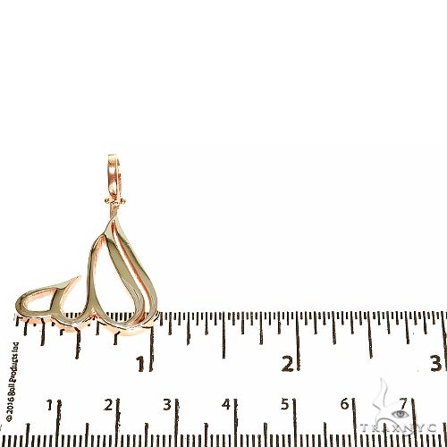 14K Gold Allah Pendant, photo 5 of 6