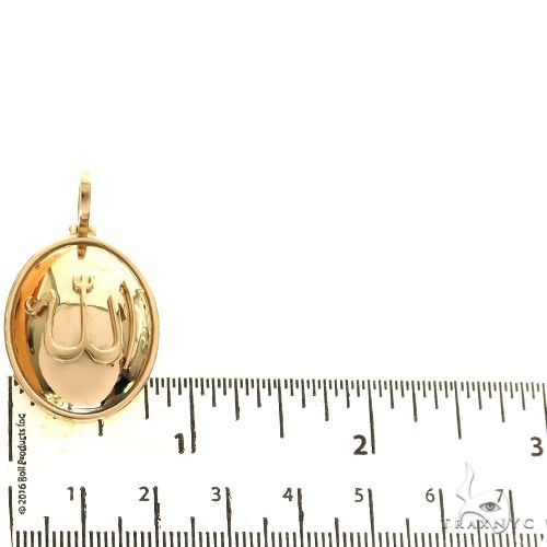 14K Gold Allah Pendant, photo 5 of 6