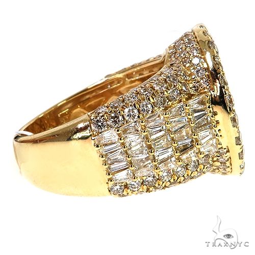 14K Gold Baguette Diamond Ring, photo 3 of 6