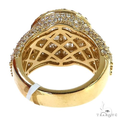14K Gold Baguette Diamond Ring, photo 4 of 6