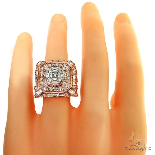 14K Gold Baguette Diamond Ring, photo 6 of 6