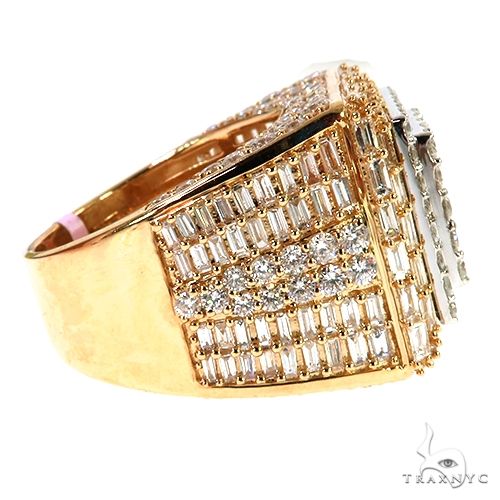 14K Gold Baguette Diamond Ring, photo 3 of 6