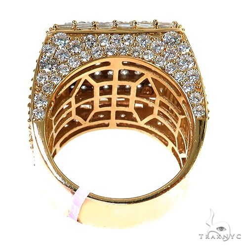 14K Gold Baguette Diamond Ring, photo 5 of 6