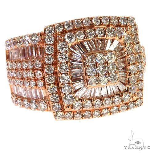 14K Gold Baguette Diamond Ring, photo 2 of 6