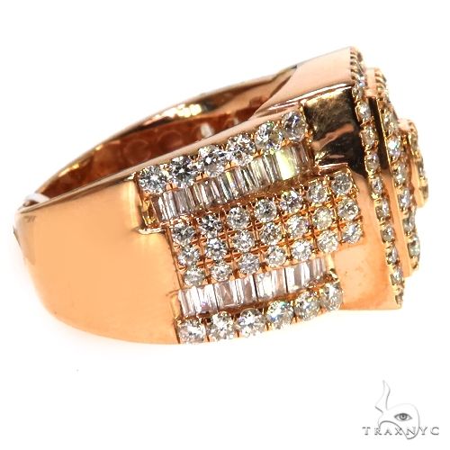 14K Gold Baguette Diamond Ring, photo 3 of 6
