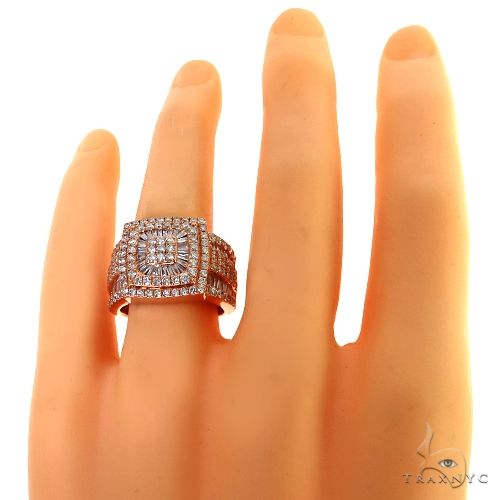 14K Gold Baguette Diamond Ring, photo 6 of 6