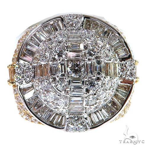 14K Gold Baguette Diamond Ring, photo 2 of 6