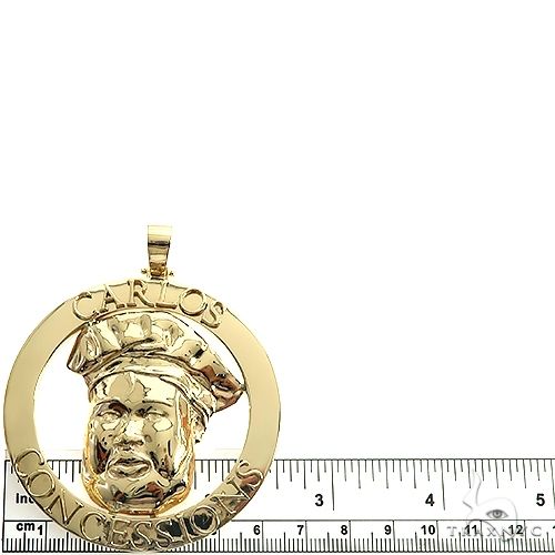 14K Gold 'Chef Carlos Concessions' Pendant 66784 - Image 5