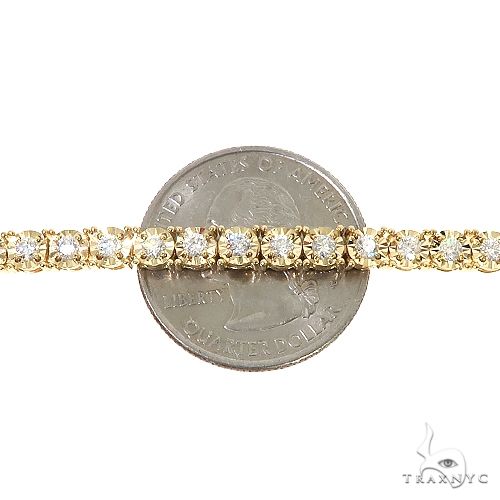 14K Gold Diamond Bracelet, photo 4 of 6