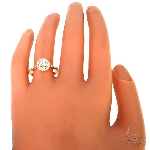 14K Gold Diamond Engagement Ring, photo 6 of 6