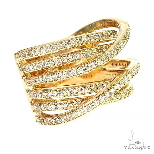 14K Gold Diamond Fashion Ring 66402 - Image 1