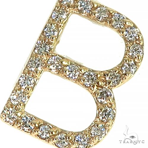 14K Gold Diamond Initial Collection, photo 5 of 5