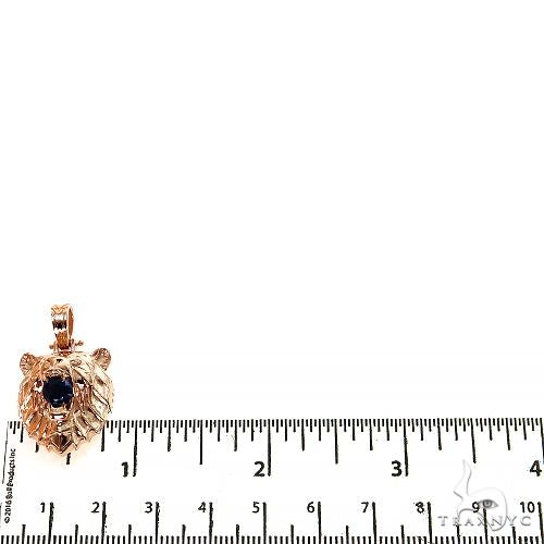 14K Gold Grizzly Bear Pendant, photo 5 of 7
