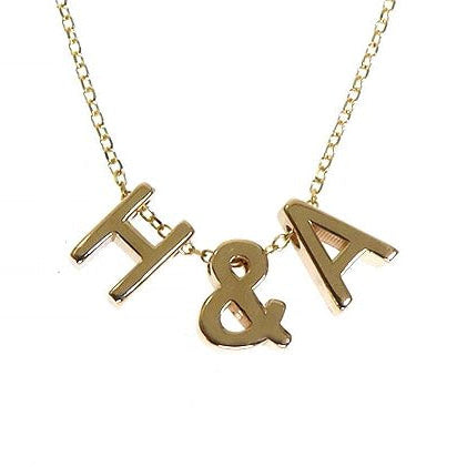 14K Gold Initial Necklace 68575 - Image 1
