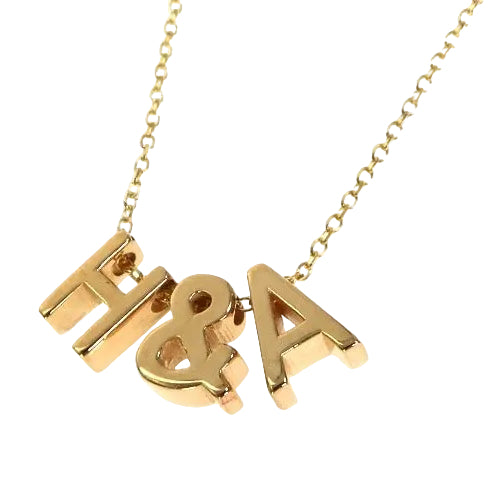 14K Gold Initial Necklace 68575 - Image 2