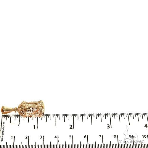 14K Gold Jesus Pendant, photo 6 of 6
