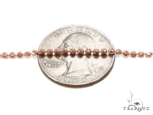 14K Gold moon cut chain, 1.9 mm, photo 6 of 8