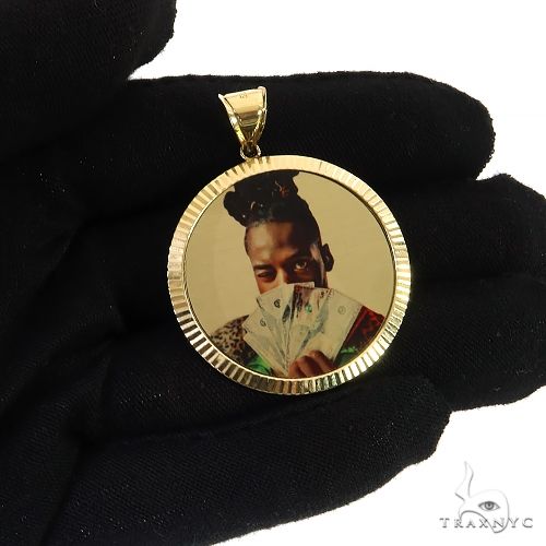 14K Gold Photo Pedant 35mm, photo 7 of 7