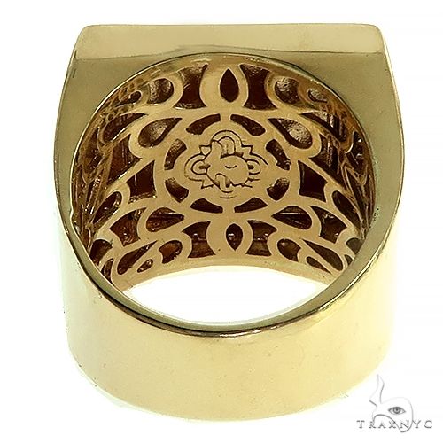 14K Gold Pyramid Evil Eye TraxNYC Ring, photo 4 of 7
