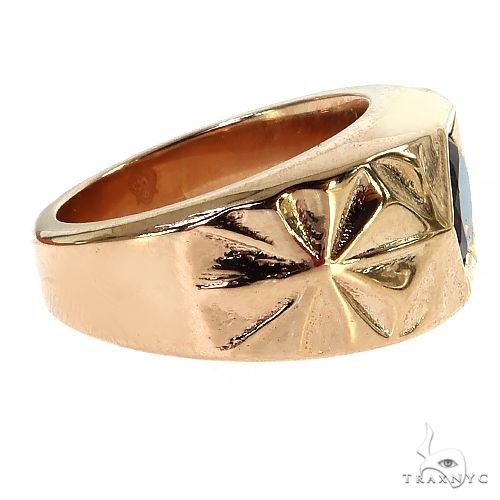 14K Gold Rhodolite Gemstone Ring, photo 3 of 5