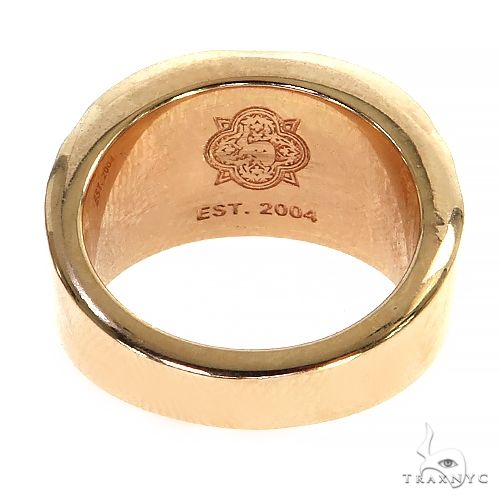 14K Gold Rhodolite Gemstone Ring, photo 4 of 5