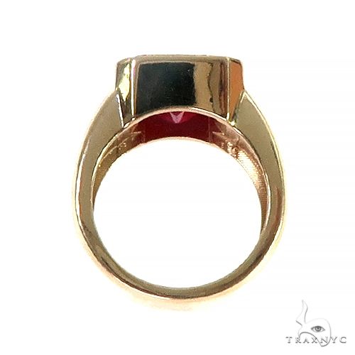 14K Gold Ruby and Diamond Ring, photo 4 of 5