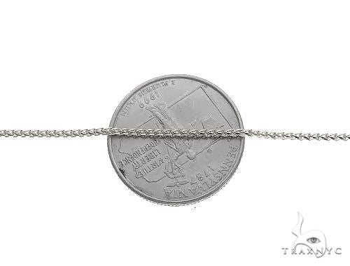 14K Gold franco chain, 1 mm, photo 4 of 5