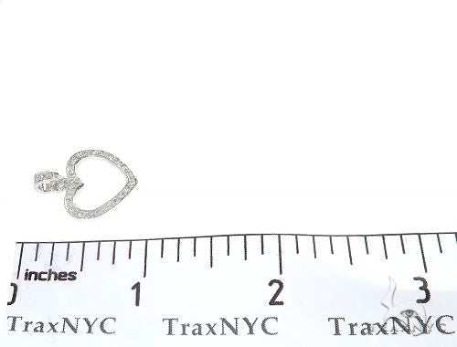 14K Gold Heart Pendant 65449 - Image 7