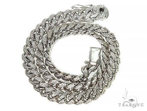 14K Gold miami cuban chain, 12 mm, photo 3 of 7