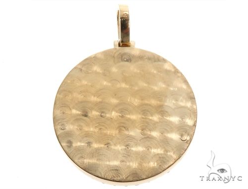 14K Gold Customizable Photo Pendant 1 inch 64624 - Image 3