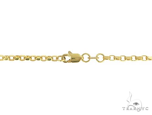 14K Yellow Gold Gabbie Dimond Name Pendant 65868 - Image 7