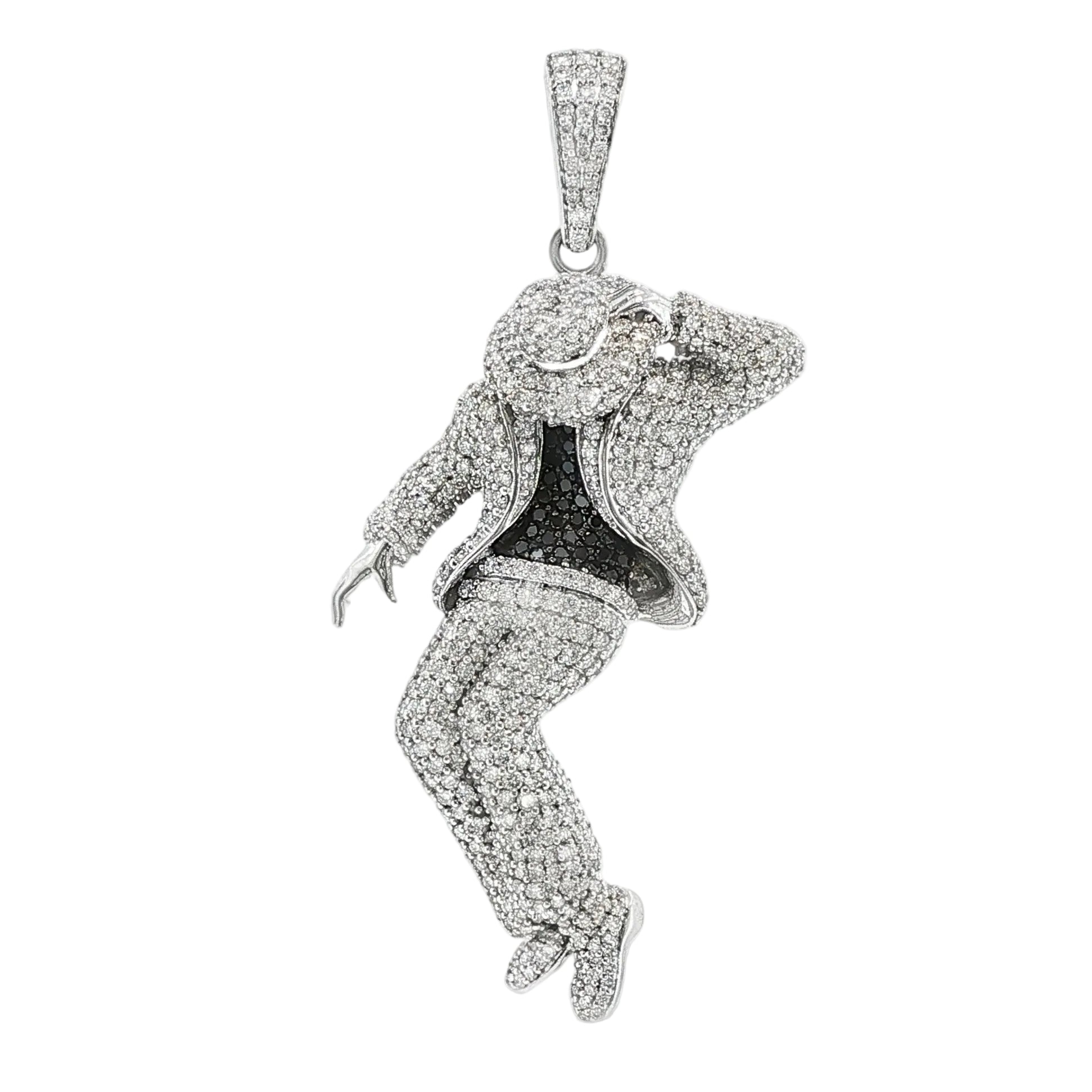 Buy 14K Diamond Moonwalk Pendant 71438 – TraxNYC