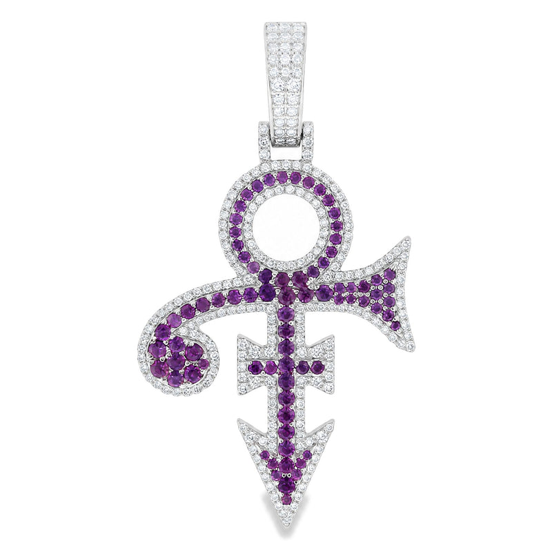 14K Gold Custom Made Diamond Pendant, view 3