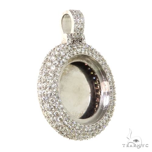 14k Gold Diamond Photo Pendant 67590 - Image 2