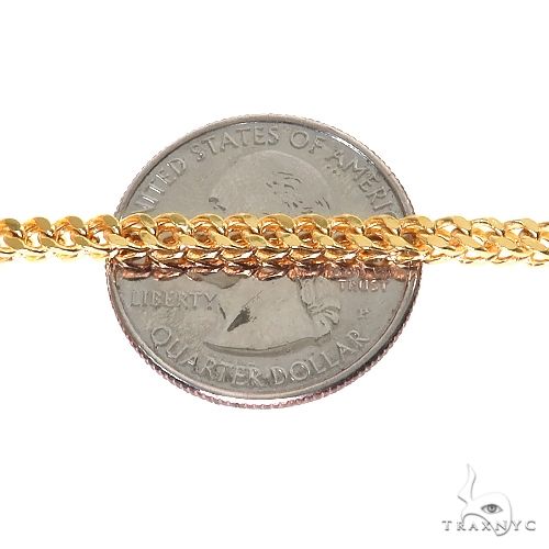 14k Yellow Gold Franco 24 Inches 2.8mm, photo 4 of 5