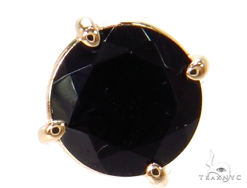 14k Yellow Gold Onyx Necklace & Earrings Set 40029 - Image 14